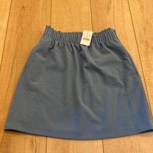 J.Crew Mercantile Skirt 00 NWT. Slate blue.